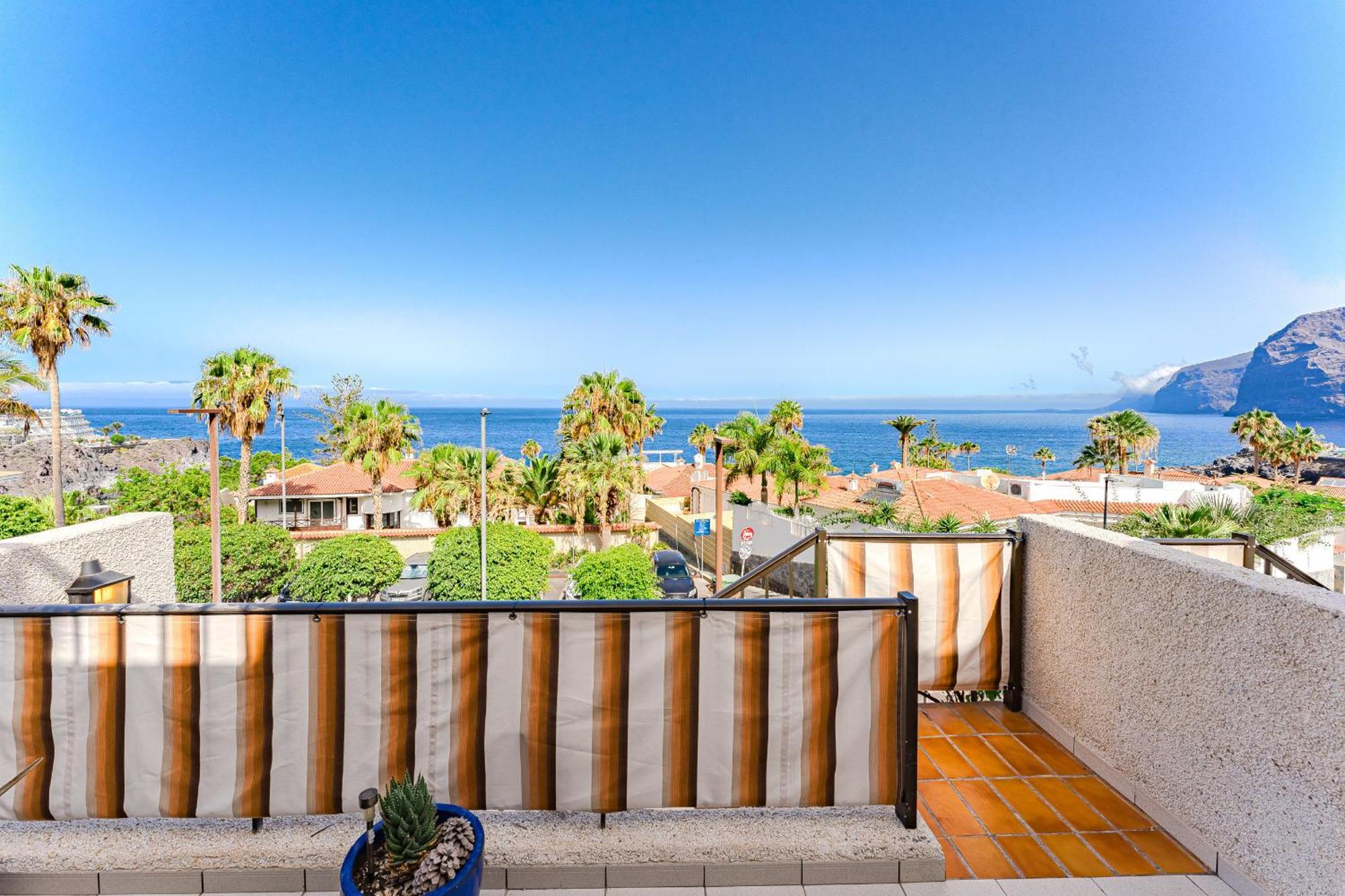 Sea View Apartment Deja Blue - Los Gigantes Puerto de Santiago  Eksteriør billede