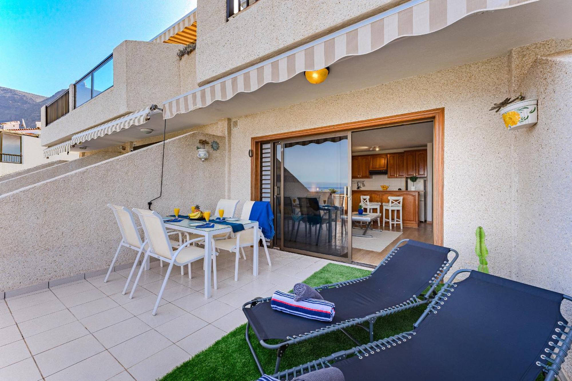 Sea View Apartment Deja Blue - Los Gigantes Puerto de Santiago  Eksteriør billede