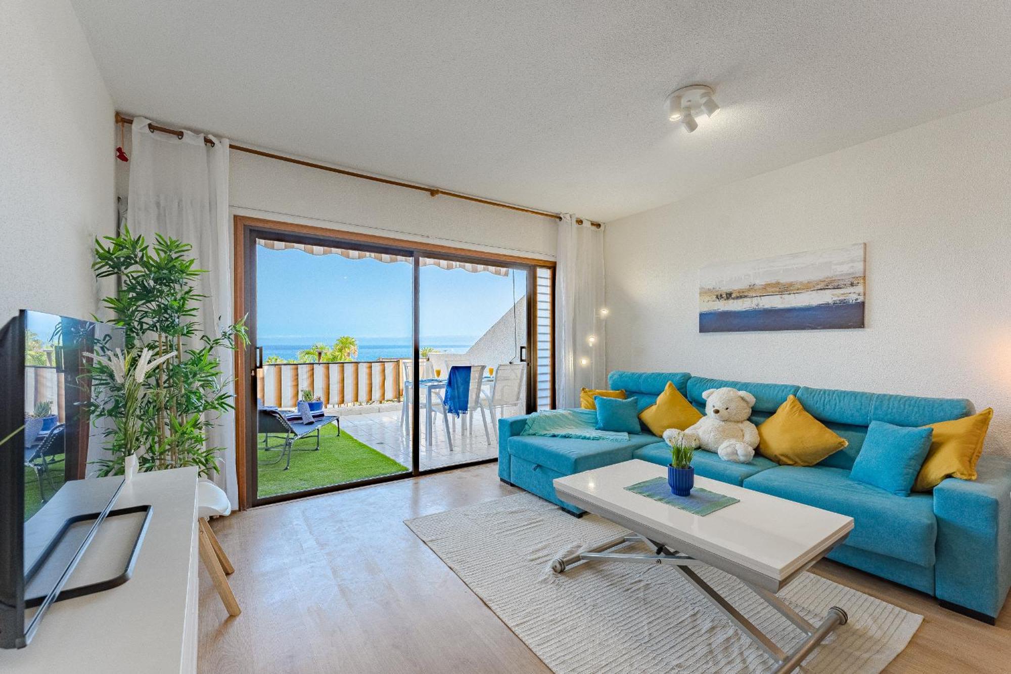 Sea View Apartment Deja Blue - Los Gigantes Puerto de Santiago  Eksteriør billede