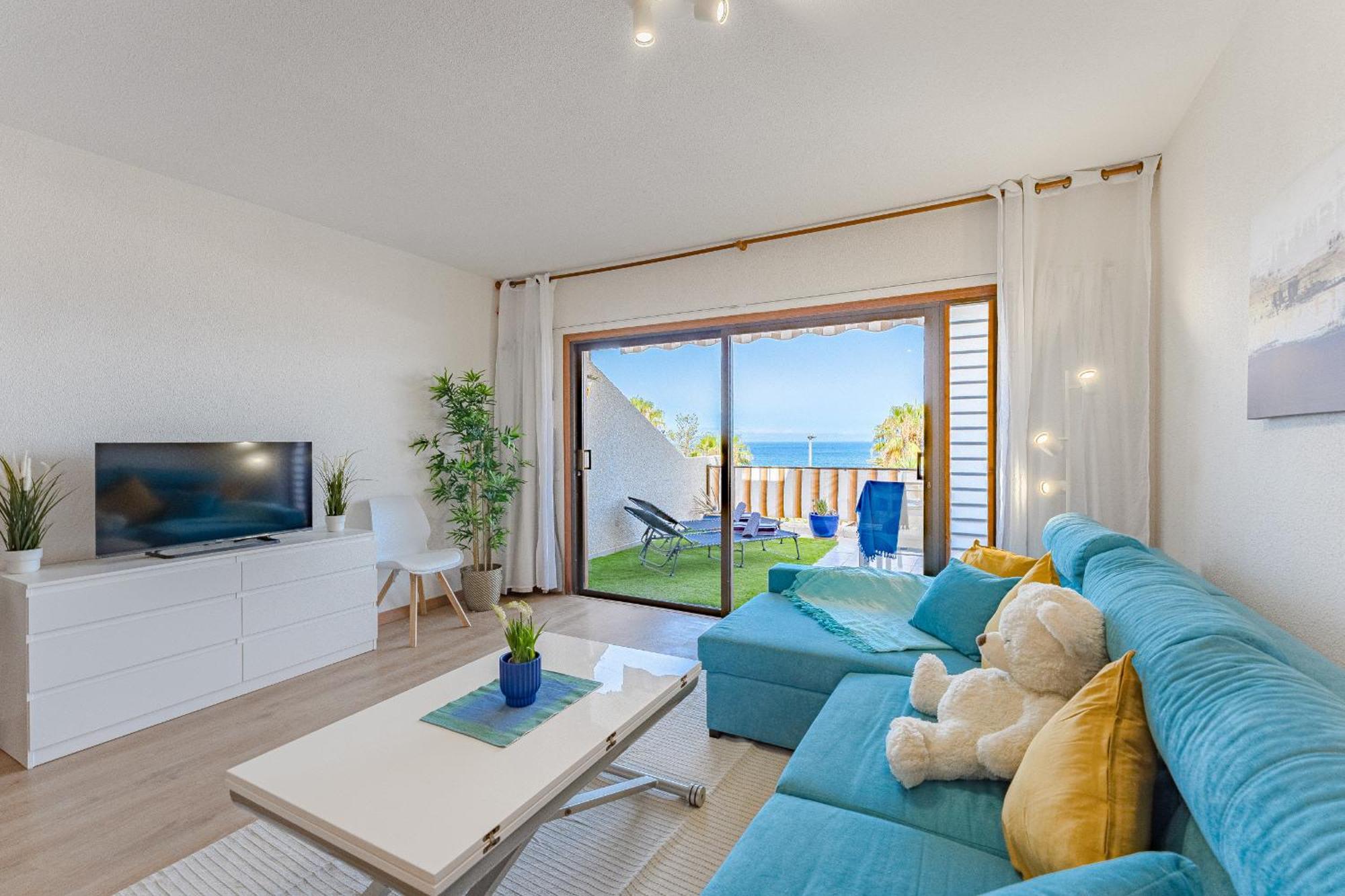 Sea View Apartment Deja Blue - Los Gigantes Puerto de Santiago  Eksteriør billede